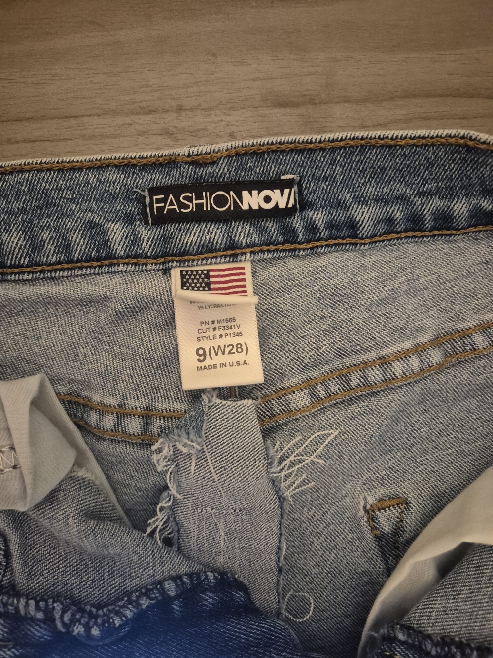 Fashion Nova Light Blue Boyfriend Jeans - Picture 8 of 14